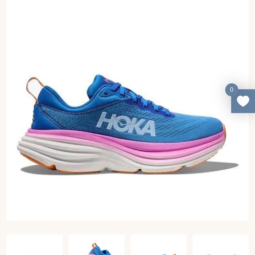 Hoka Bondi 8 All Aboard / Coastal Sky 6.5 Womens